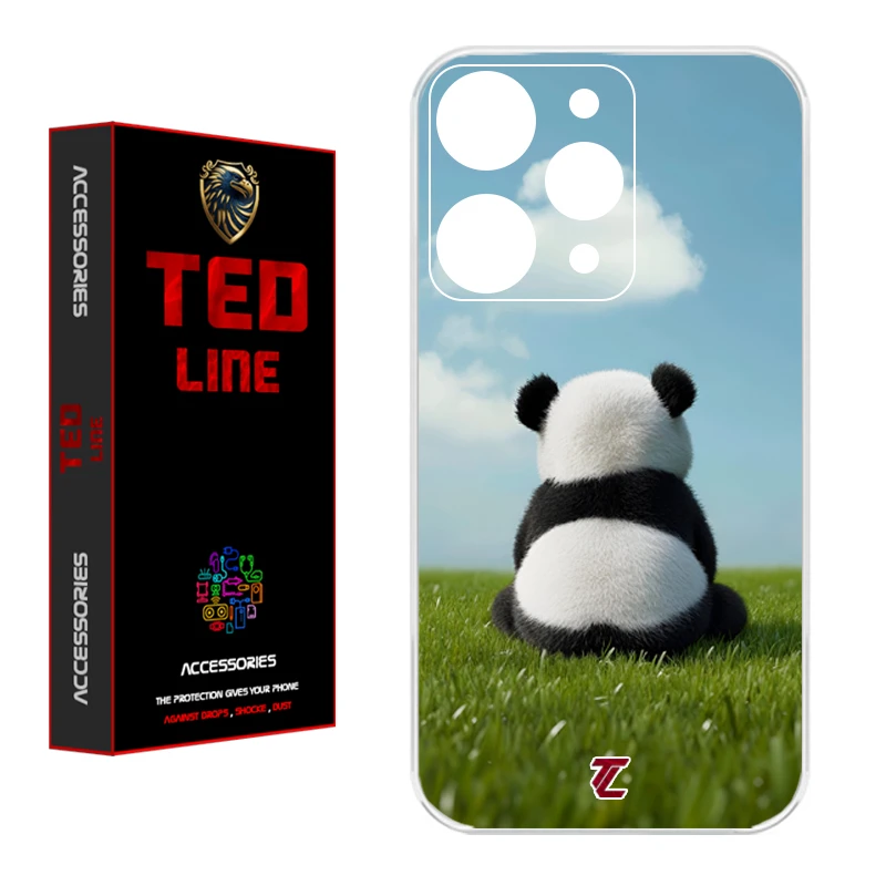 کاور تدلاین طرح پاندا کد 1150 مناسب برای گوشی موبایل شیائومی Redmi 12 4G