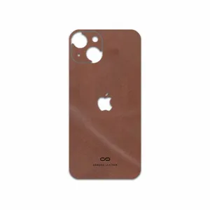 MAHOOT Matte-Natural-Leather Cover Sticker for Apple iPhone 13