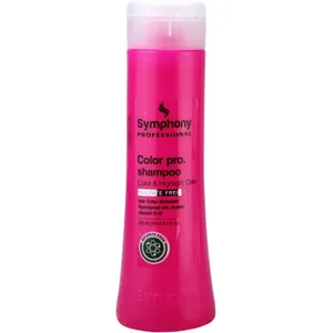 شامپو تثبیت کننده رنگ مو سیمفونی مدل انار حجم 250 میلی لیتر