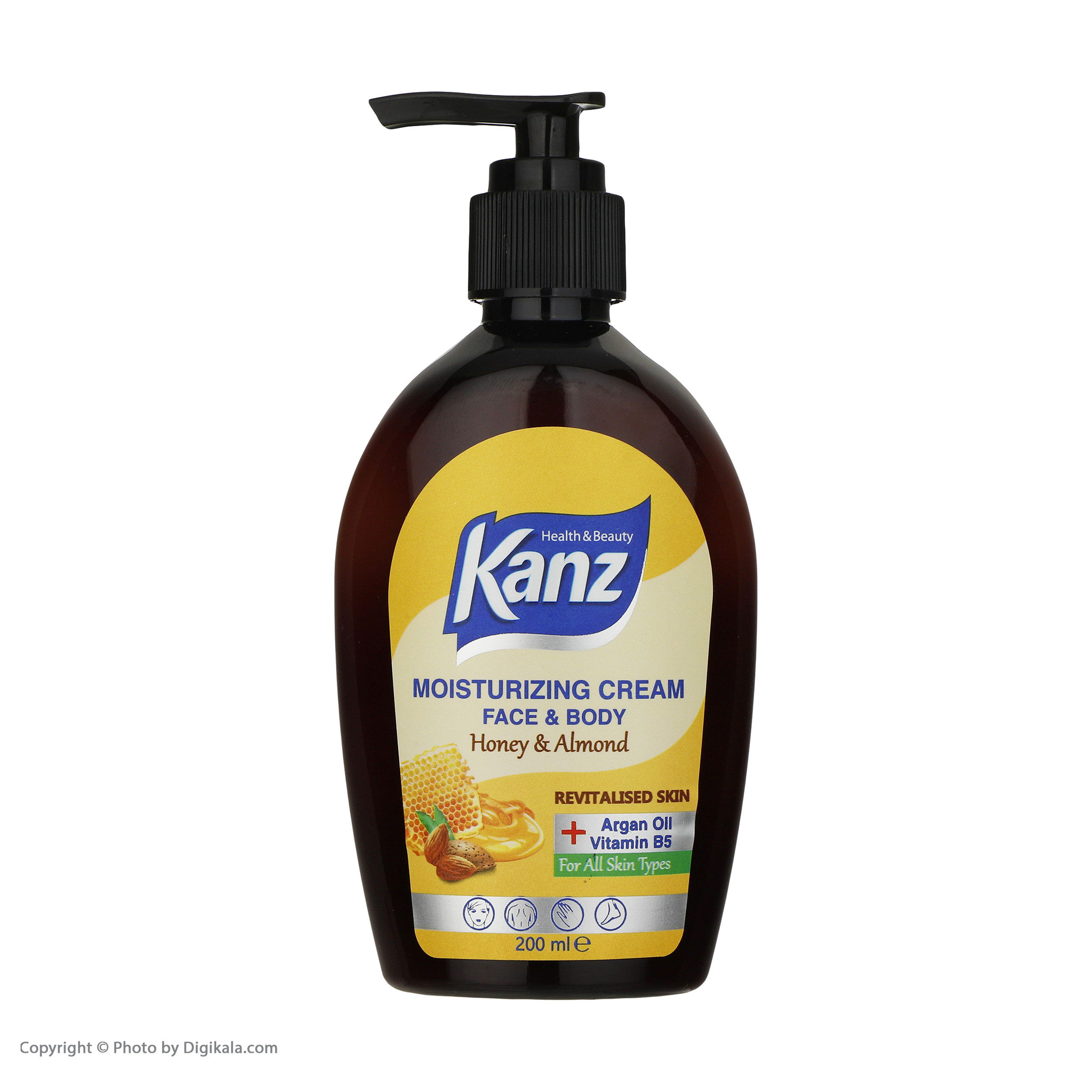 کرم مرطوب کننده کنز مدل Honey and Almond حجم 200 میلی لیتر کرم مرطوب کننده کنز مدل Honey and Almond حجم 200 میلی لیتر