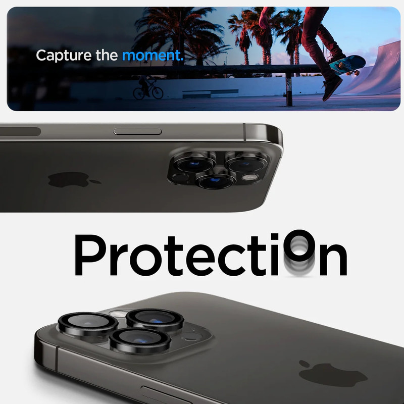 محافظ لنز دوربین بادیگارد مدل رینگی مناسب برای گوشی موبایل اپل iPhone 15 Pro / 15 Pro Max