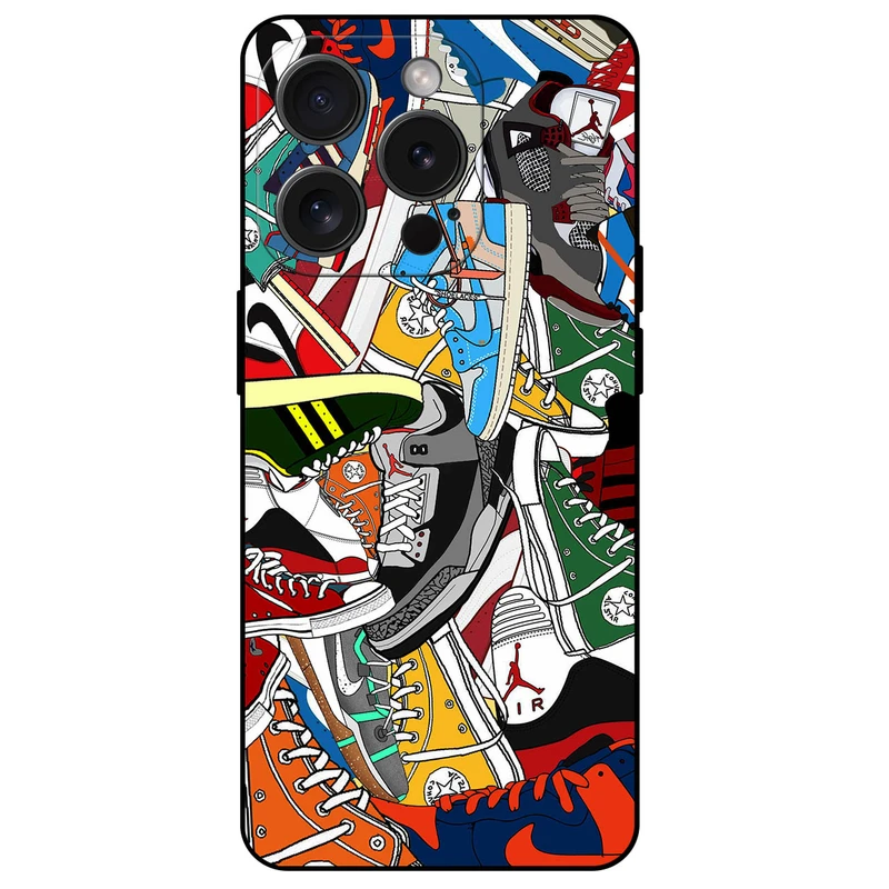 کاور مگافون طرح کفش مدل 7704 مناسب برای گوشی موبایل اپل iPhone 15 Pro   