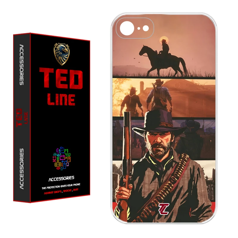 کاور تدلاین طرح رد دد ریدمپشن کد 1201 مناسب برای گوشی موبایل اپل Iphone 7 / 8 / SE 2020