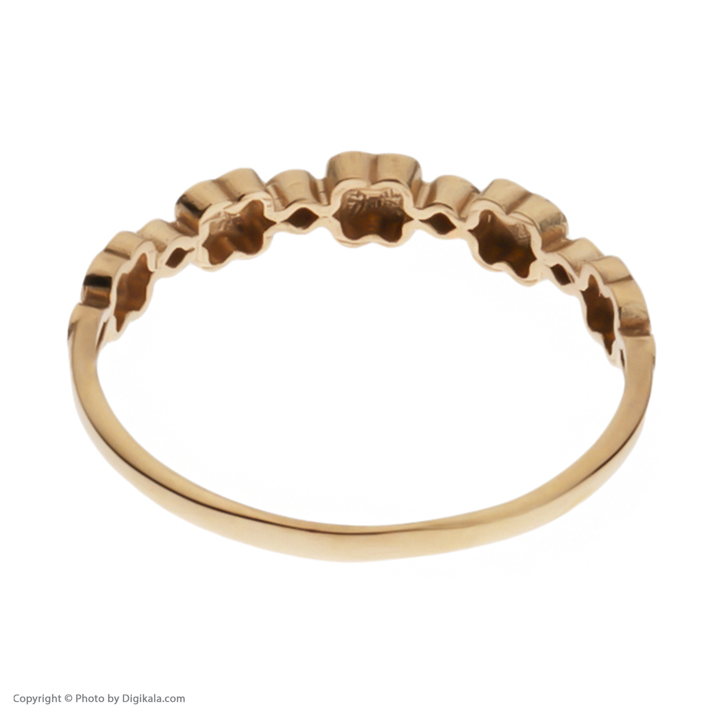 انگشتر طلا 18 عیار زنانه نیوانی مدل NR1013