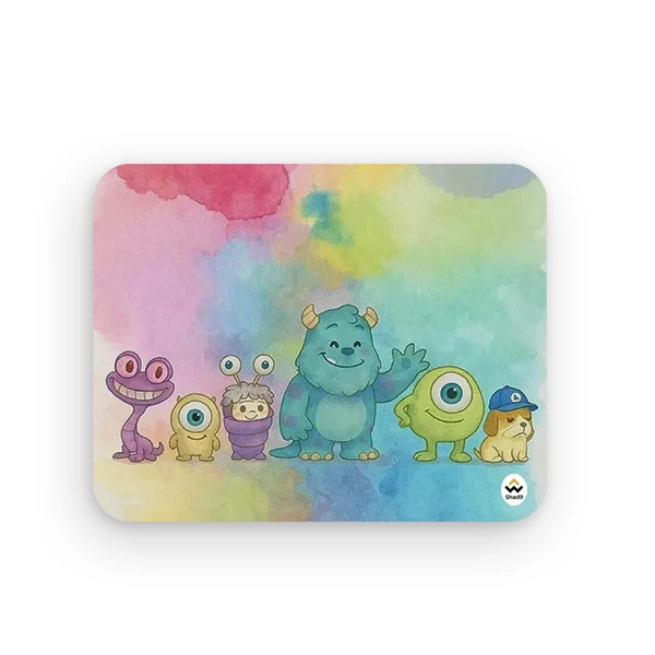 ماوس پد شادیت مدل کارخانه هیولاها کد02 سایز24*19 سانتی متر