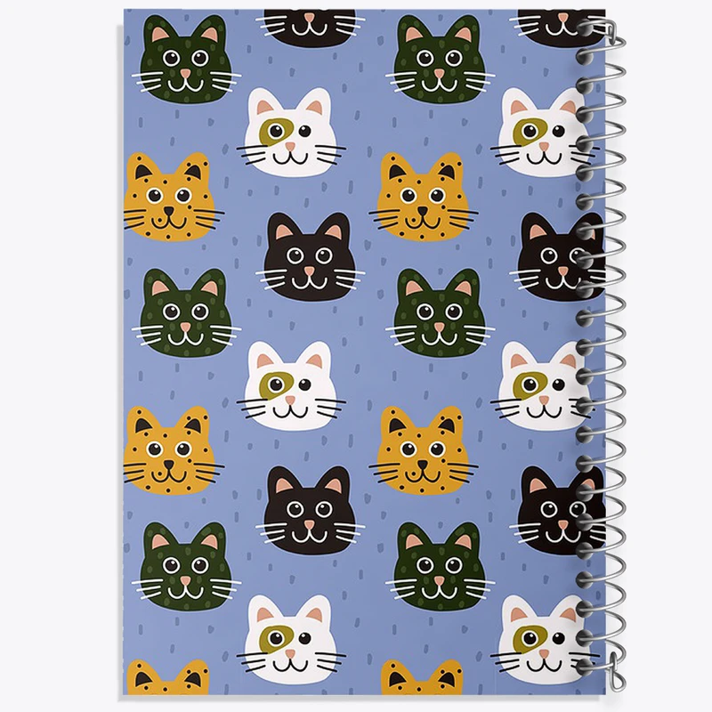 دفتر نت موسیقی 50 برگ خندالو مدل گربه (Cat) کد N1137