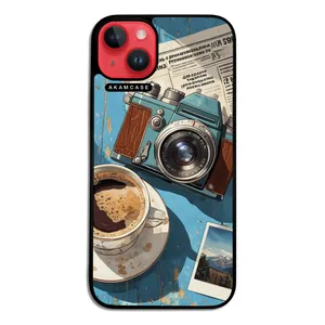 AKAM AMC-WA14PLUS-COFFEE-1 Cover For Apple iPhone 14 Plus