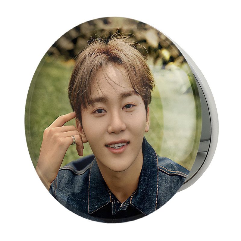 آینه جیبی خندالو طرح سونگ کوان گروه سونتین Seventeen مدل تاشو کد 21617 
