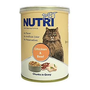 نقد و بررسی کنسرو غذای گربه نوتری پت مدل مرغ و گوشت وزن 425 گرم توسط خریداران