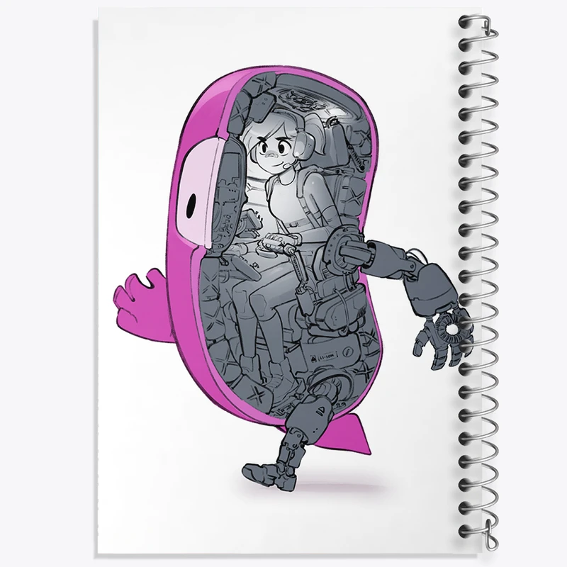 دفتر لیست خرید 50 برگ خندالو طرح بازی فال گایز (Fall Guys) کد 32787