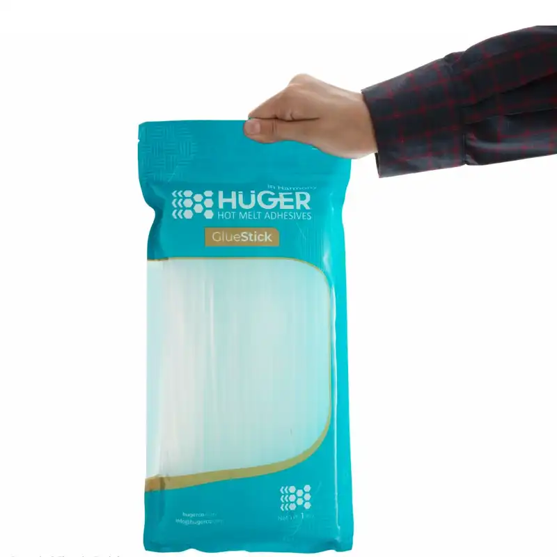 چسب حرارتی هوگر مدل TM07 قطر 7 میلی متری بسته 90 عددی