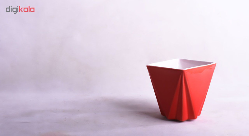 گلدان غریب طرح چهارضلعی کد 01-07 سایز متوسط