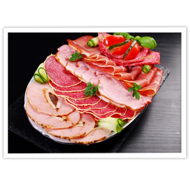 تابلو بکلیت طرح پروتئینی ژامبون مدل W-15011