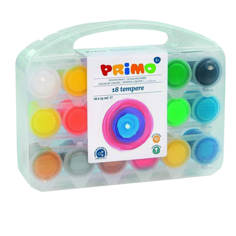 گواش 18 رنگ پریمو کد 144901