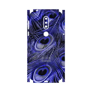 MAHOOT Purple Feather-FullSkin Cover Sticker for Nokia 7.1