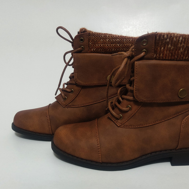 نیم بوت زنانه جاست فاب مدل لبه برگردان ساق 15