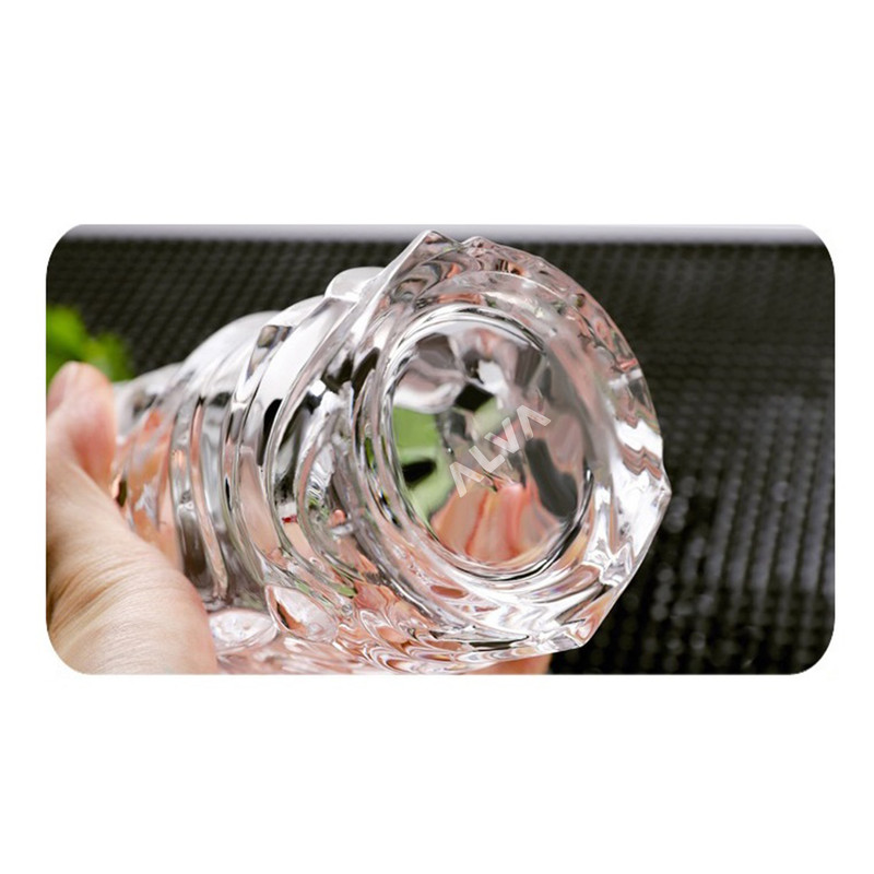 لیوان آلوا مدل تیکی شیشه‌ای
