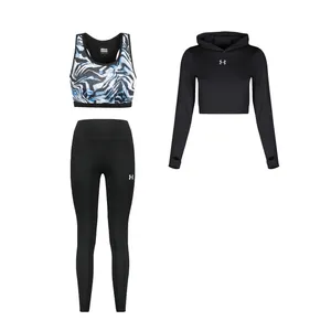 ست سه تکه لباس ورزشی زنانه مدل 1902-4104-163