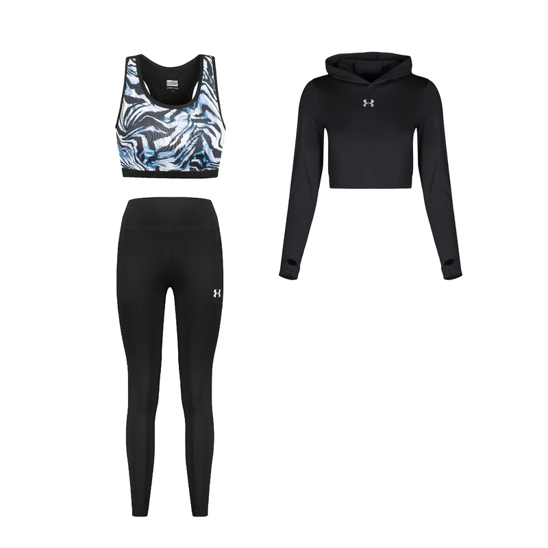 ست سه تکه لباس ورزشی زنانه مدل 1902-4104-163