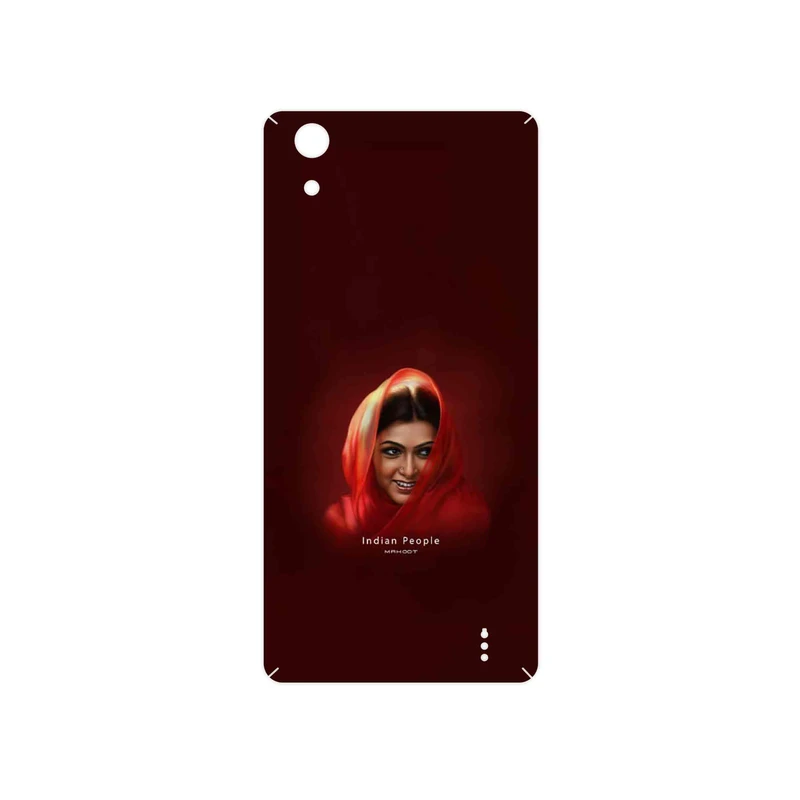 برچسب پوششی ماهوت مدل Portrait of an Indian Woman مناسب برای گوشی موبایل جی ال ایکس Maad