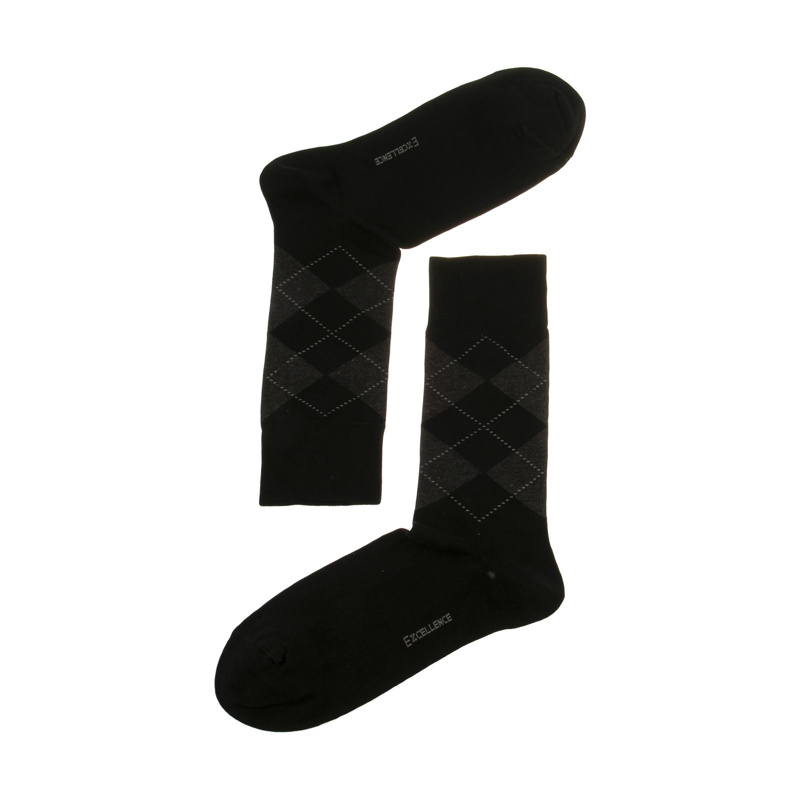 جوراب مردانه اکسلنس مدل M0211005SO-BLACK -  - 1
