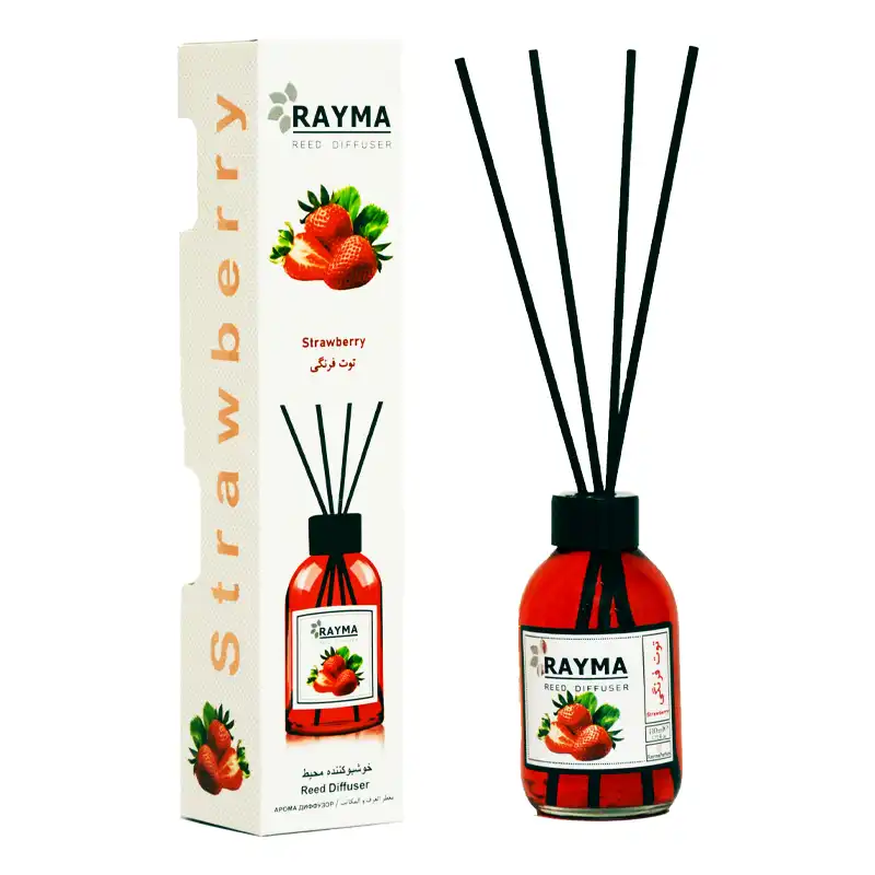 خوشبوکننده هوا رایما مدل توت فرنگی حجم 110 میلی لیتر