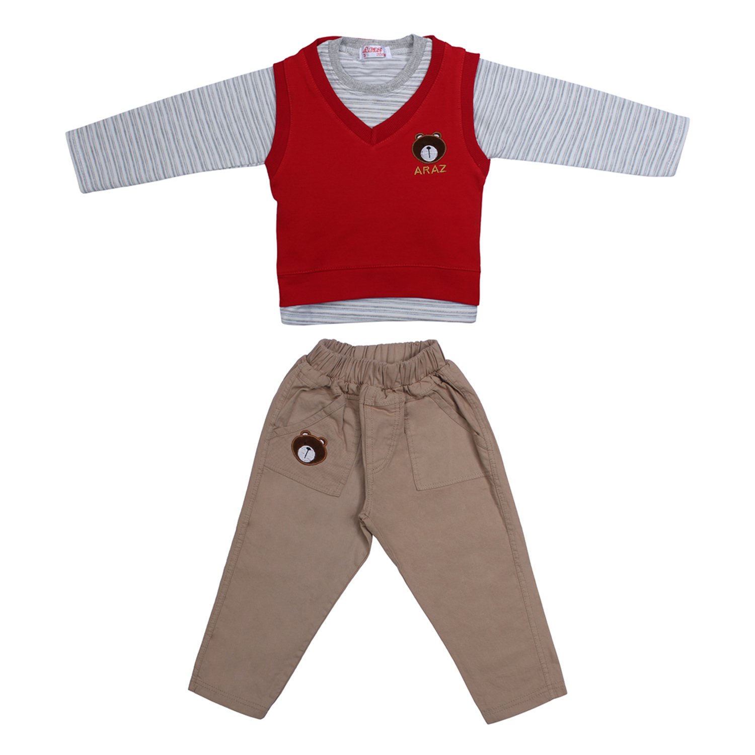 ست 3 تکه لباس پسرانه مدل 1089982.1