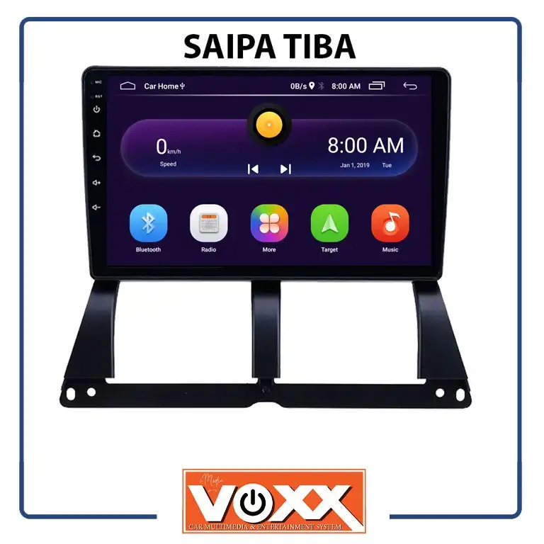 پخش کننده تصویری خودرو ووکس مدل TIBAC200