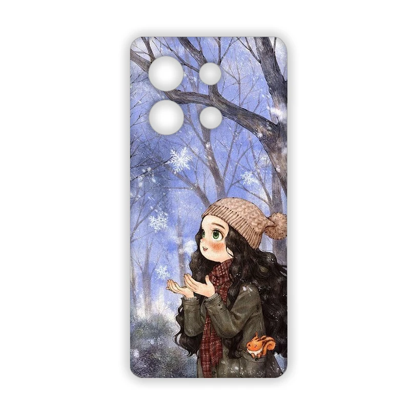 کاور مدل دخترانه کد 170 مناسب برای گوشی موبایل شیائومی Redmi Note 13 Pro (4G) / Poco M6 Pro (4G)