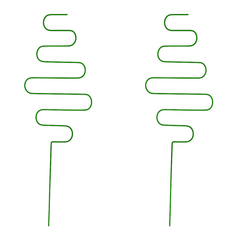 قیم نگهدارنده گیاه مدل مارپیچی بسته2عددی