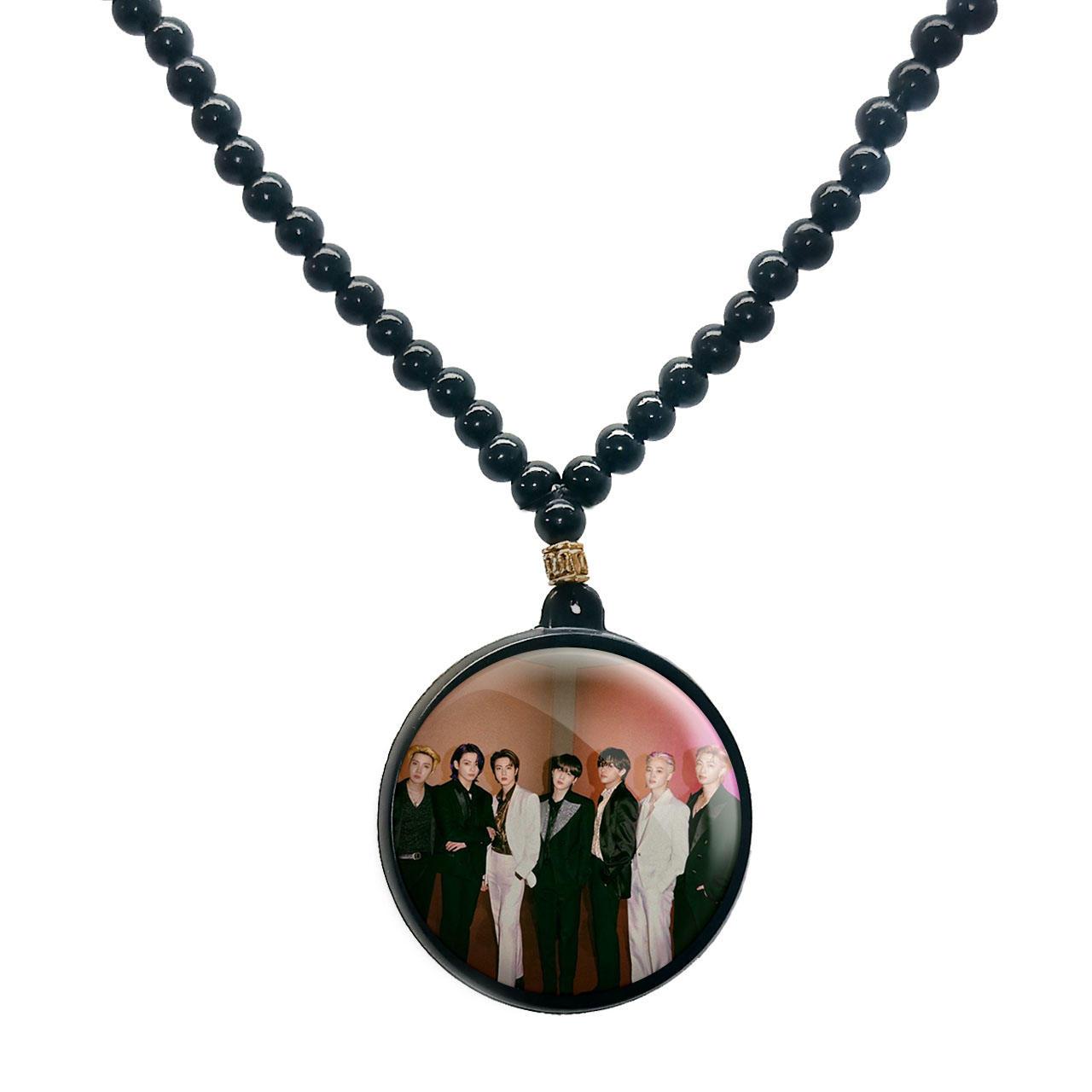 گردنبند پرمانه طرح GOT7 کد pmd.19077مدل دو طرفه