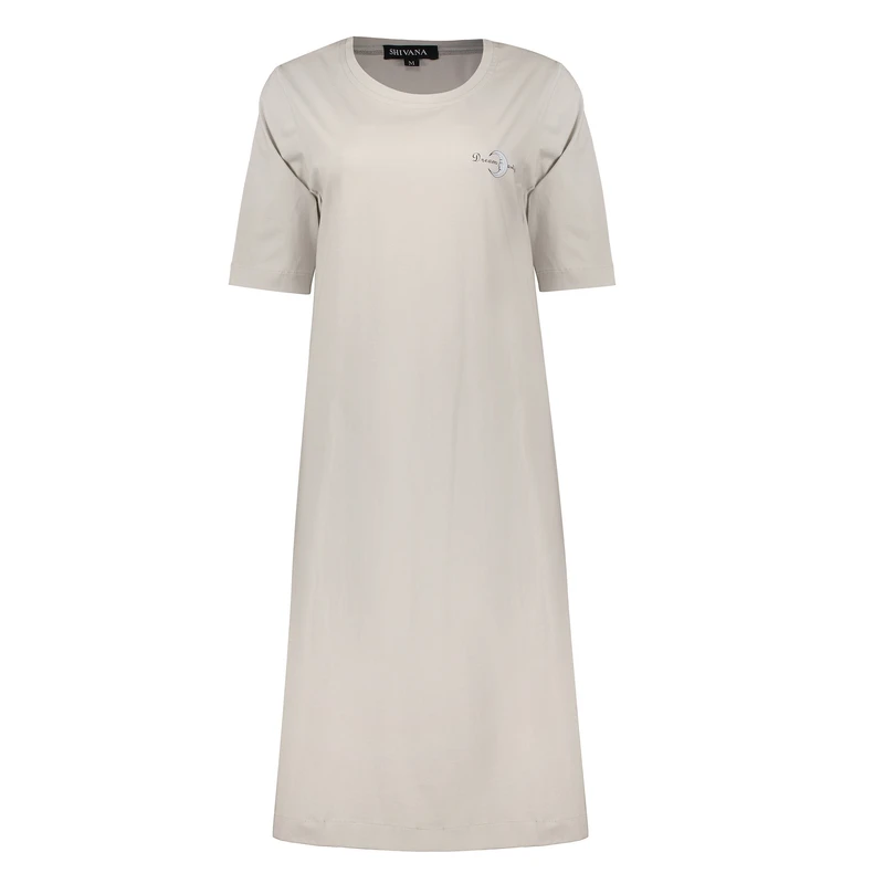 پیراهن آستین کوتاه راحتی زنانه شیوانا مدل 28