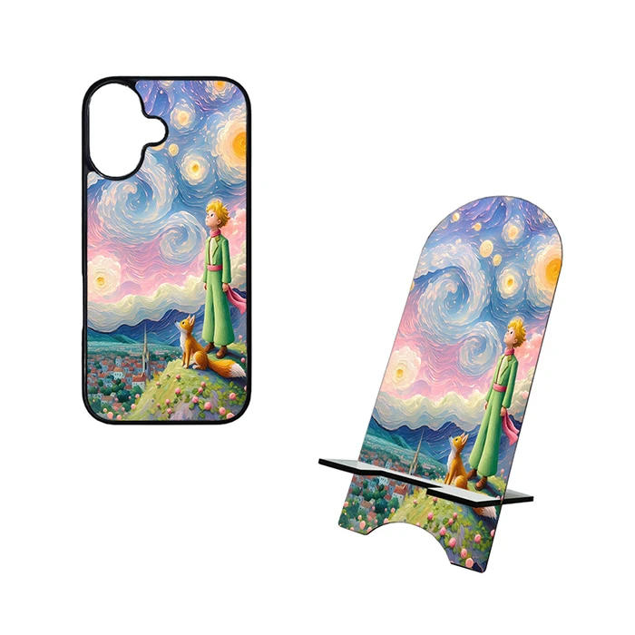 کاور گالری وبفر طرح شازده کوچولو مناسب برای گوشی موبایل اپل iphone 17 به همراه استند
