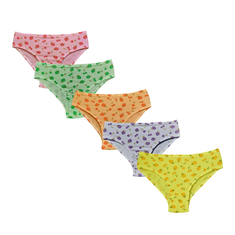 شورت زنانه مدل نوین بافت 1204 بسته 5 عددی