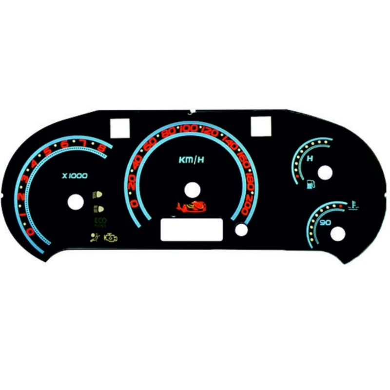 صفحه کیلومتر خودرو کد 678 مناسب برای تیبا