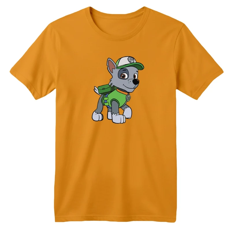 تی شرت آستین کوتاه بچگانه مدل سگ نگهبان کد 05