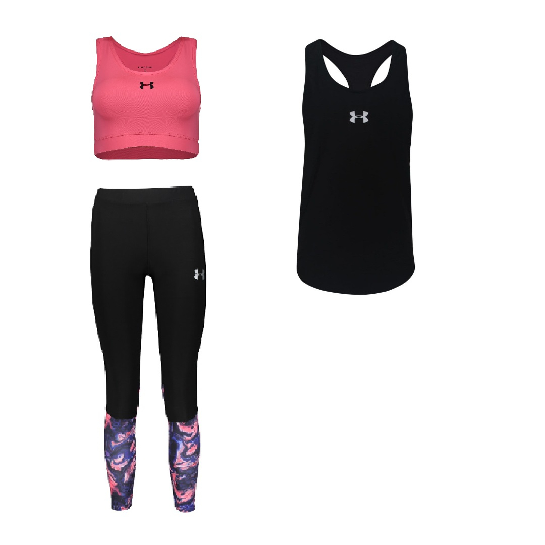 ست 3 تکه لباس ورزشی زنانه مدل 160101-1801