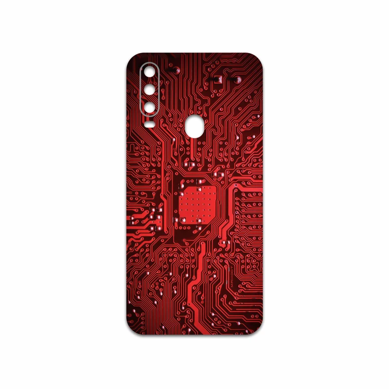 برچسب پوششی ماهوت مدل Red Printed Circuit Board مناسب برای گوشی موبایل جی ال ایکس Shahin 2