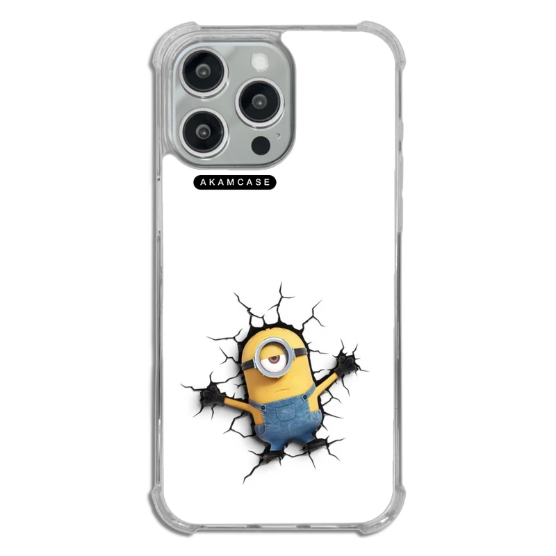 کاور آکام مدل AMC-WTA15PROMAX-MINIONS12 مناسب برای گوشی موبایل اپل iPhone 15 Pro Max