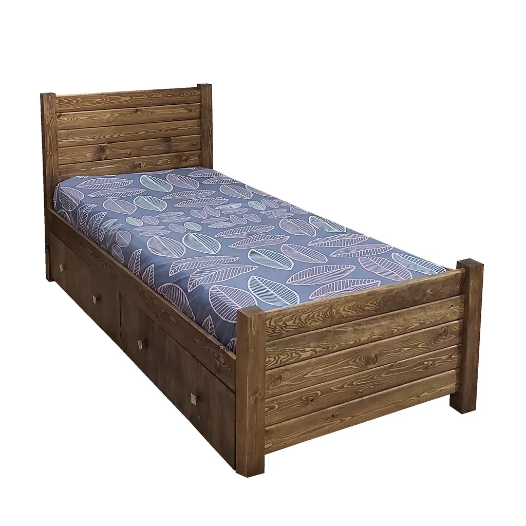 تخت خواب یک نفره مدل foad سایز 200×90 سانتی متر