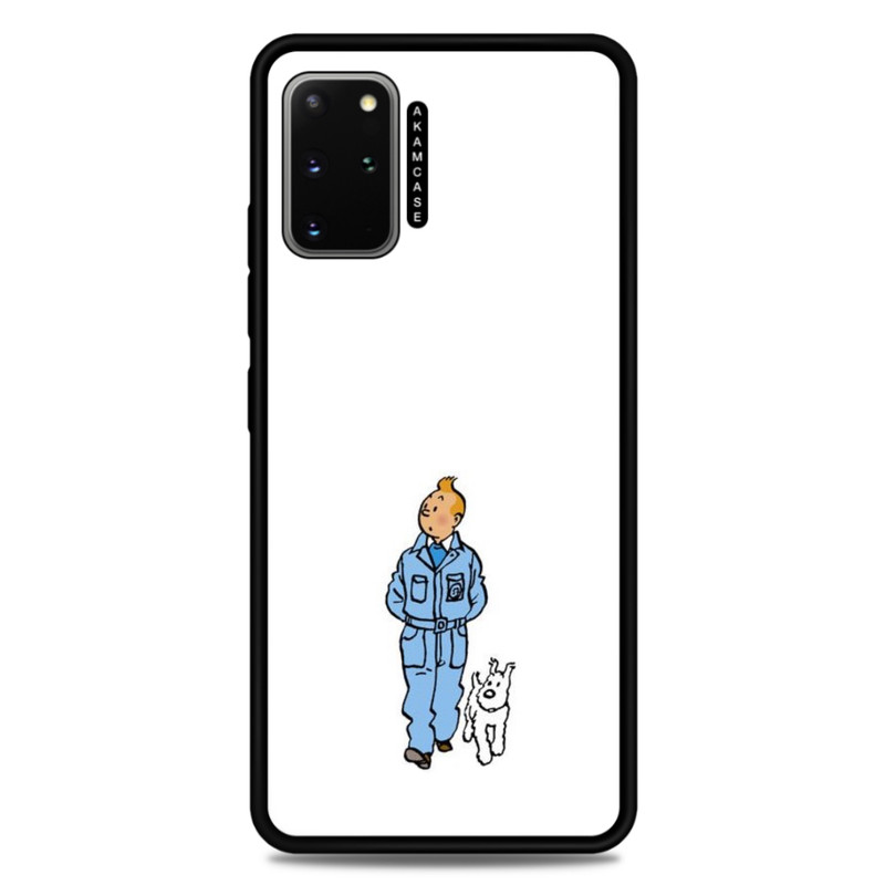 کاور آکام مدل AMC-WSGS20P-TINTIN-13 مناسب برای گوشی موبایل سامسونگ Galaxy S20 Plus
