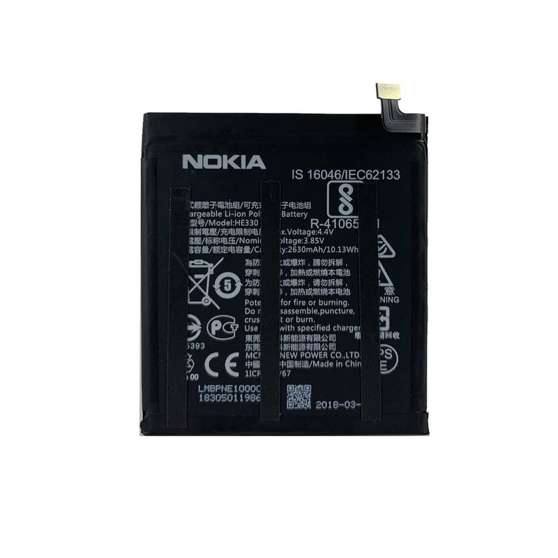باتری موبایل مدل HE330 ظرفیت 2650میلی آمپر ساعت مناسب برای گوشی موبایل نوکیا 3