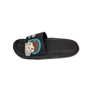 دمپایی زنانه زیتون مدل هپی بوی Happy Boy BLK-007