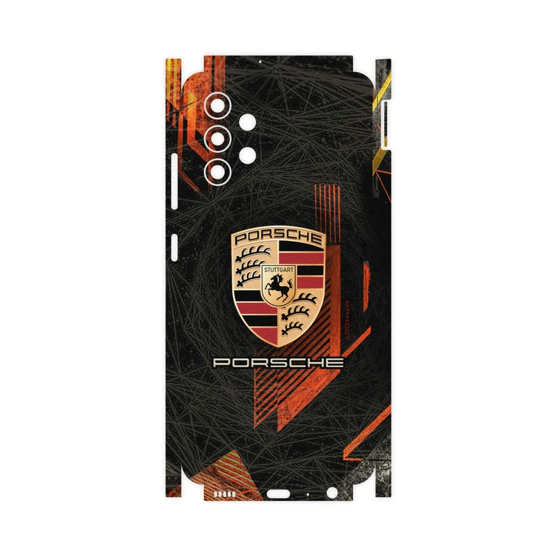 برچسب پوششی ماهوت مدل Porsche-Logo-FullSkin مناسب برای گوشی موبایل سامسونگ Galaxy M32 5G
