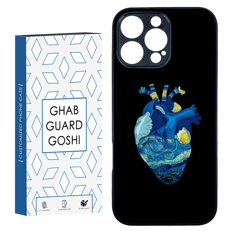 کاور قاب گارد گوشی طرح قلب کد TPU-298 مناسب برای گوشی موبایل اپل Iphone 16 Pro Max