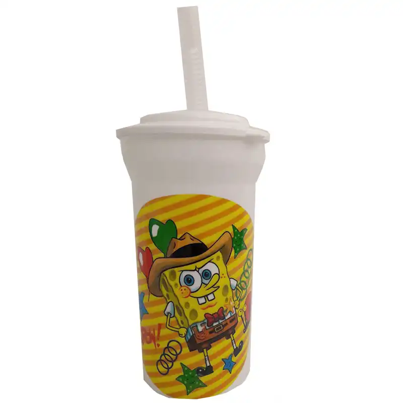 لیوان کودک طرح باب اسفنجی کد BO22