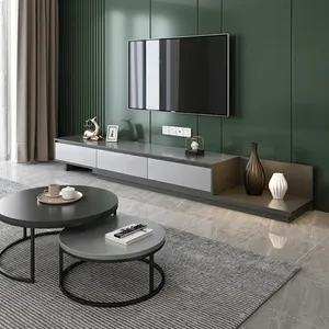 میز تلویزیون مدل لاریسا 505 مناسب برای تلویزیون تا 85 اینچ