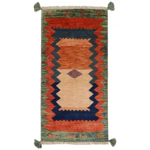 گبه دستباف یک متری سی پرشیا کد 171593
