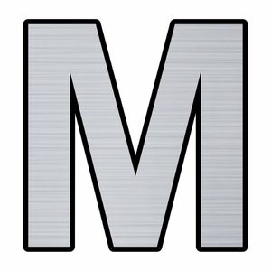 تابلو راهنما مدل حروف M