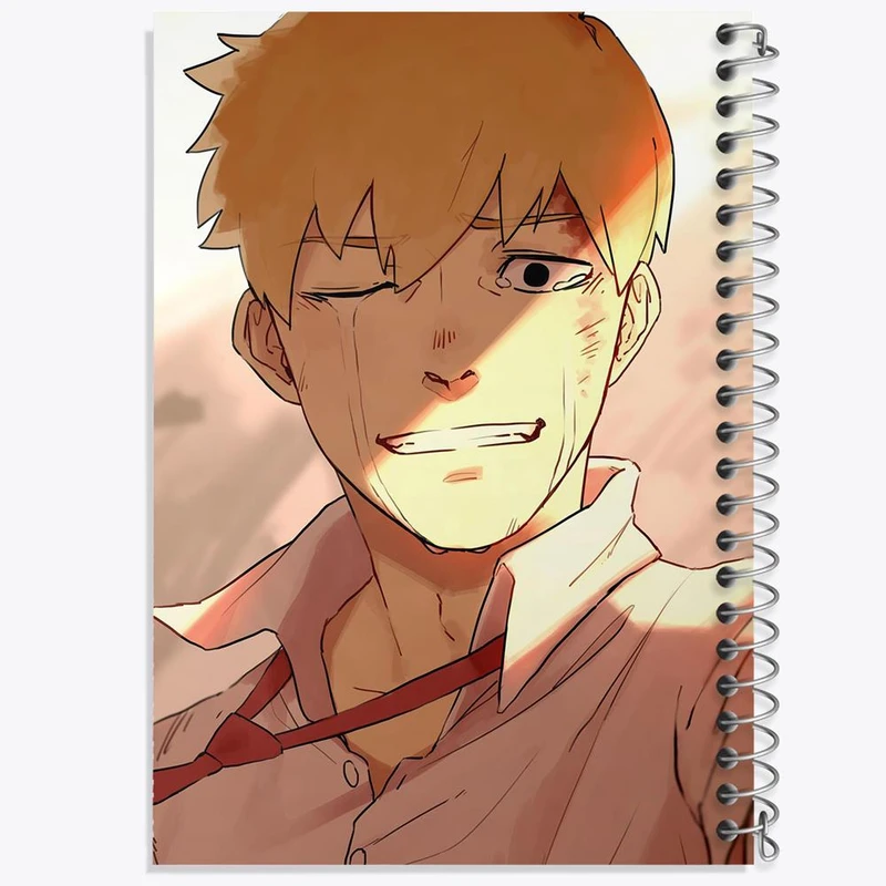 دفتر نقاشی 50 برگ خندالو مدل اراتاکا انیمه موب سایکو Mob Psycho 100 کد 24467